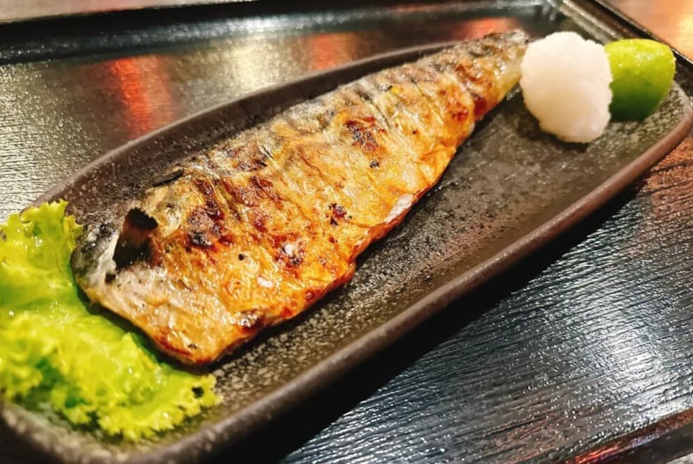 「しゃかりき432"」の絶品サバの塩焼き