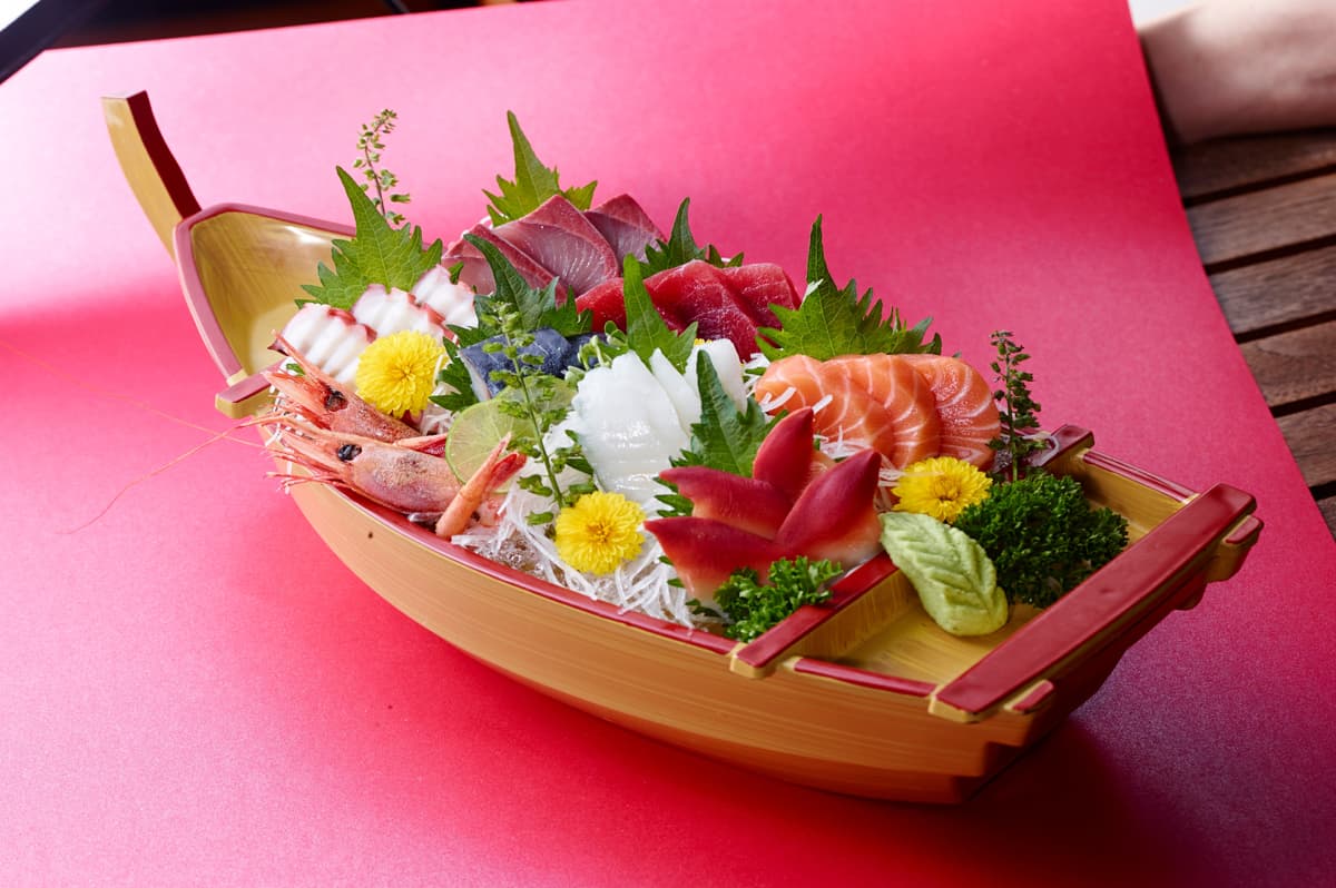 Nobu Bangkokの刺身盛り合わせ