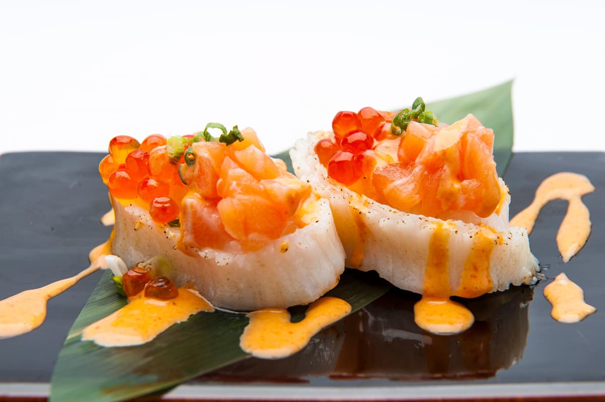Nobu Bangkokの炙りホタテ寿司