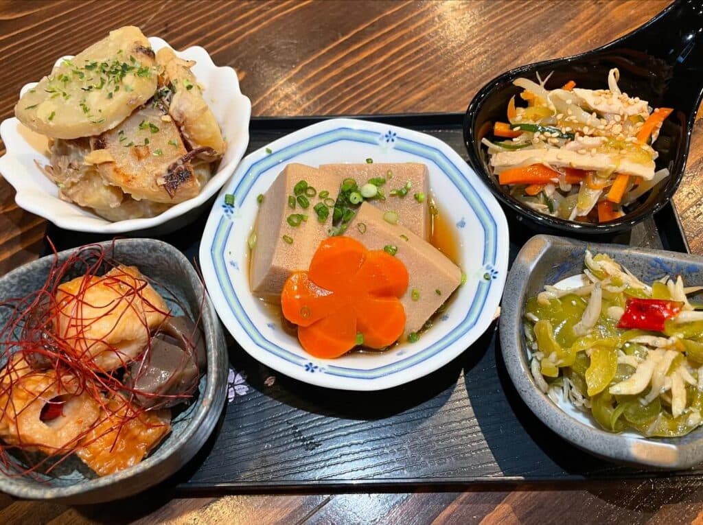 エカマイのおばんざいゆるりの料理