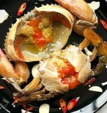 Fresh Crab Deliveryのカニ味噌入りワタリガニ