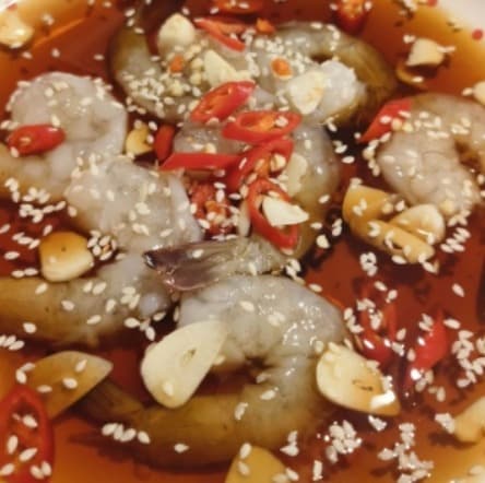 海鮮を使ったTita sushiの漬けメニュー