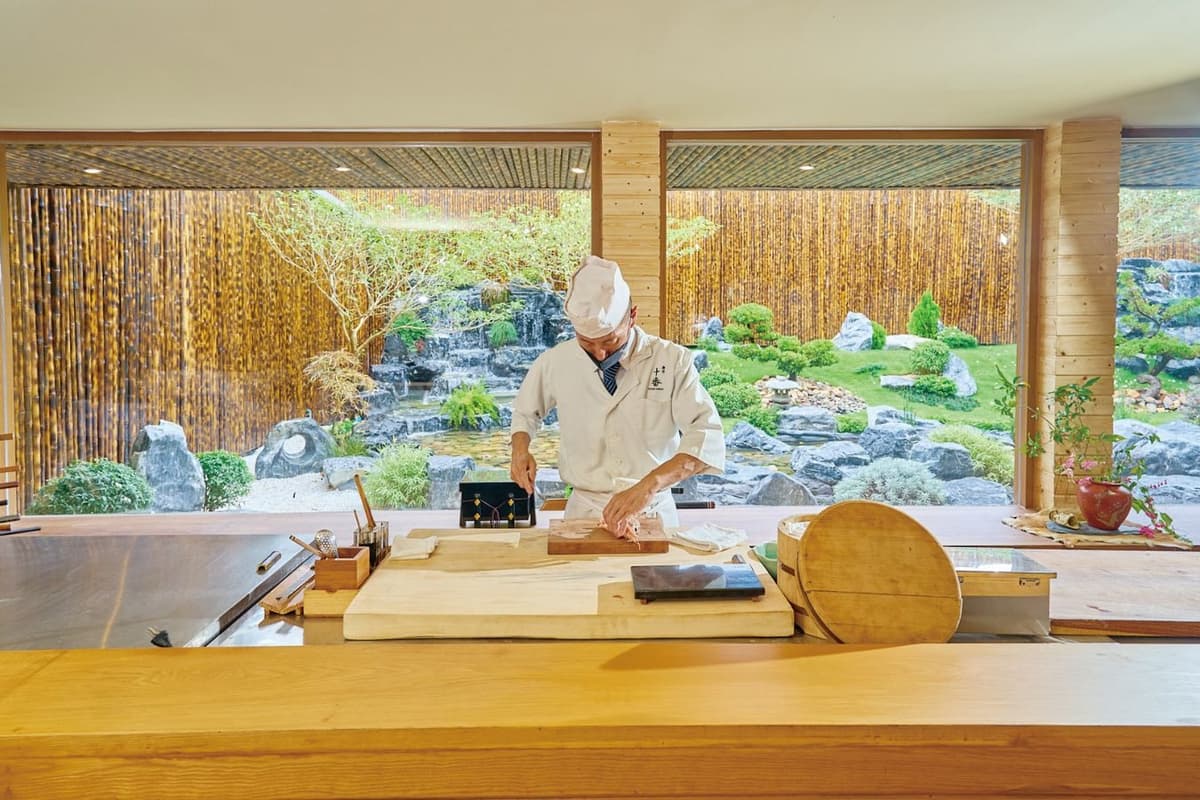 カウンター:海鮮を楽しめるSushi Juban Takumi Ekkamai 寿司十番匠 エカマイのカウンター