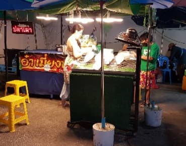 Salt Grilled Fish