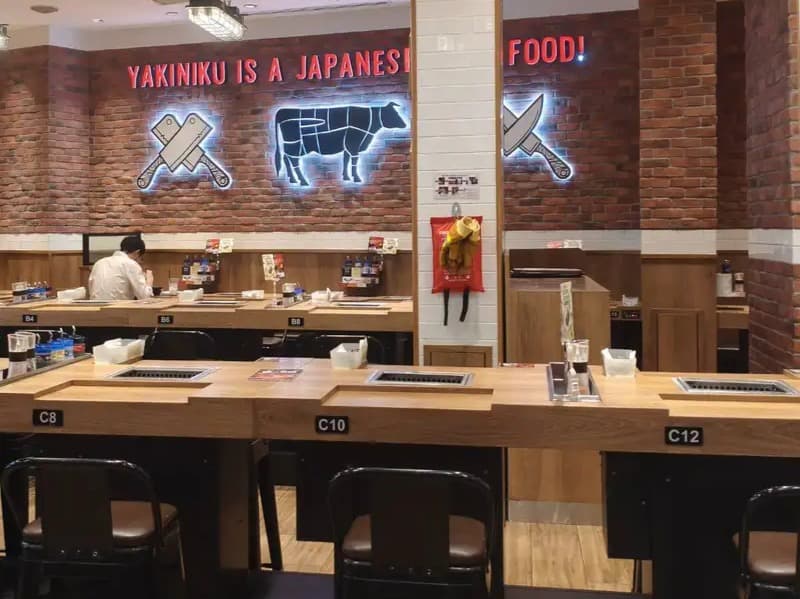 焼肉ライク (ターミナル21アソーク)の店内