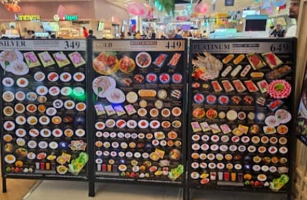 KBBQ LOTUS'S SUKHUMVIT 50の食べ放題メニュー