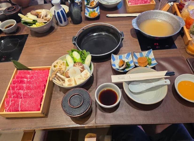 料理:好きな味を楽しめる一人しゃぶ エムスフィアの鍋料理