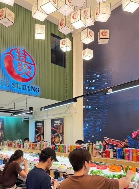 Te Shuang mala hot pot の店内