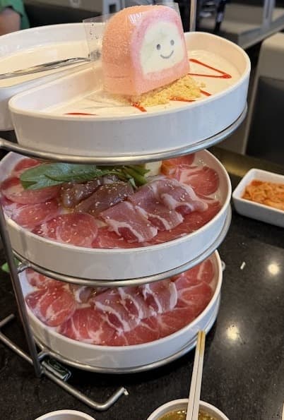 BAR・B・Q PLAZAの肉盛り合わせ