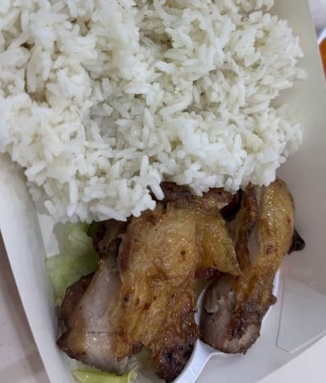 Five Star Chickenのローストチキンライス