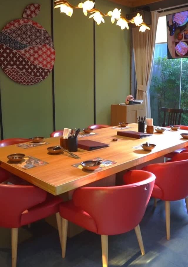 Yuzu Suki トンロー店の落ち着いた店内席