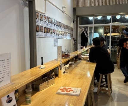 NaNaSe Ramen On Nutのカウンター席