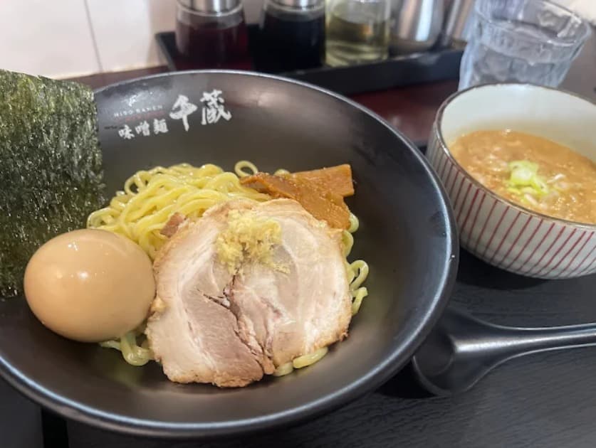 料理:コシのある麵と味噌ダレが絡むMISO RAMEN CHIKURA BKK 味噌千蔵バンコクの味噌つけ麺