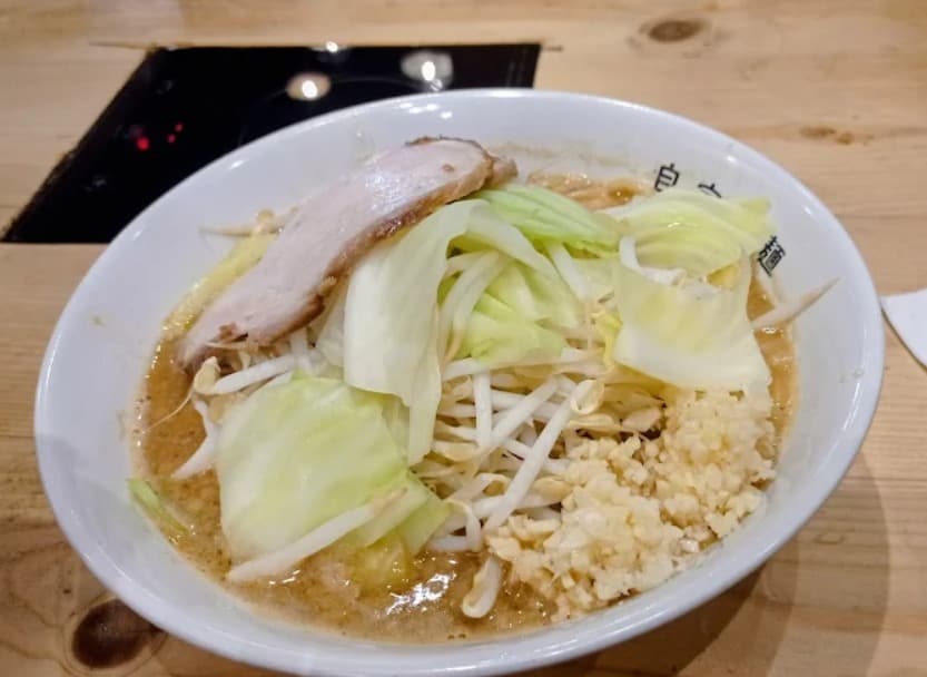 料理:自家製の極太麺がスープに絡むRamen Tsukemen GO GOのラーメン