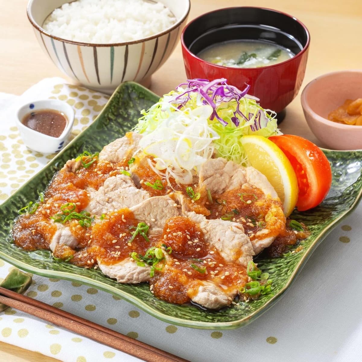 大戸屋ごはん処 トンロー店の豚おろしポン酢定食