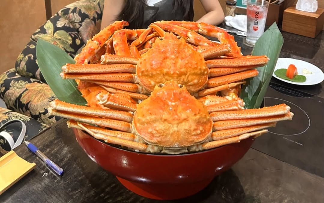 かに天国 アソーク店の食事