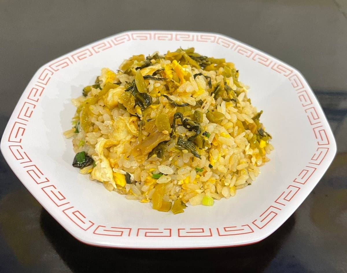 青龍ラーメンの高菜チャーハン