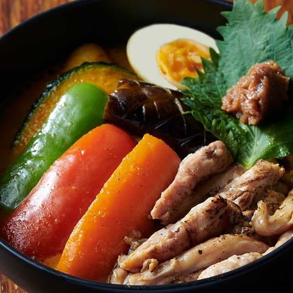 Hokkaido SoupCurry Shopの炭火焼きせせりスープカレー