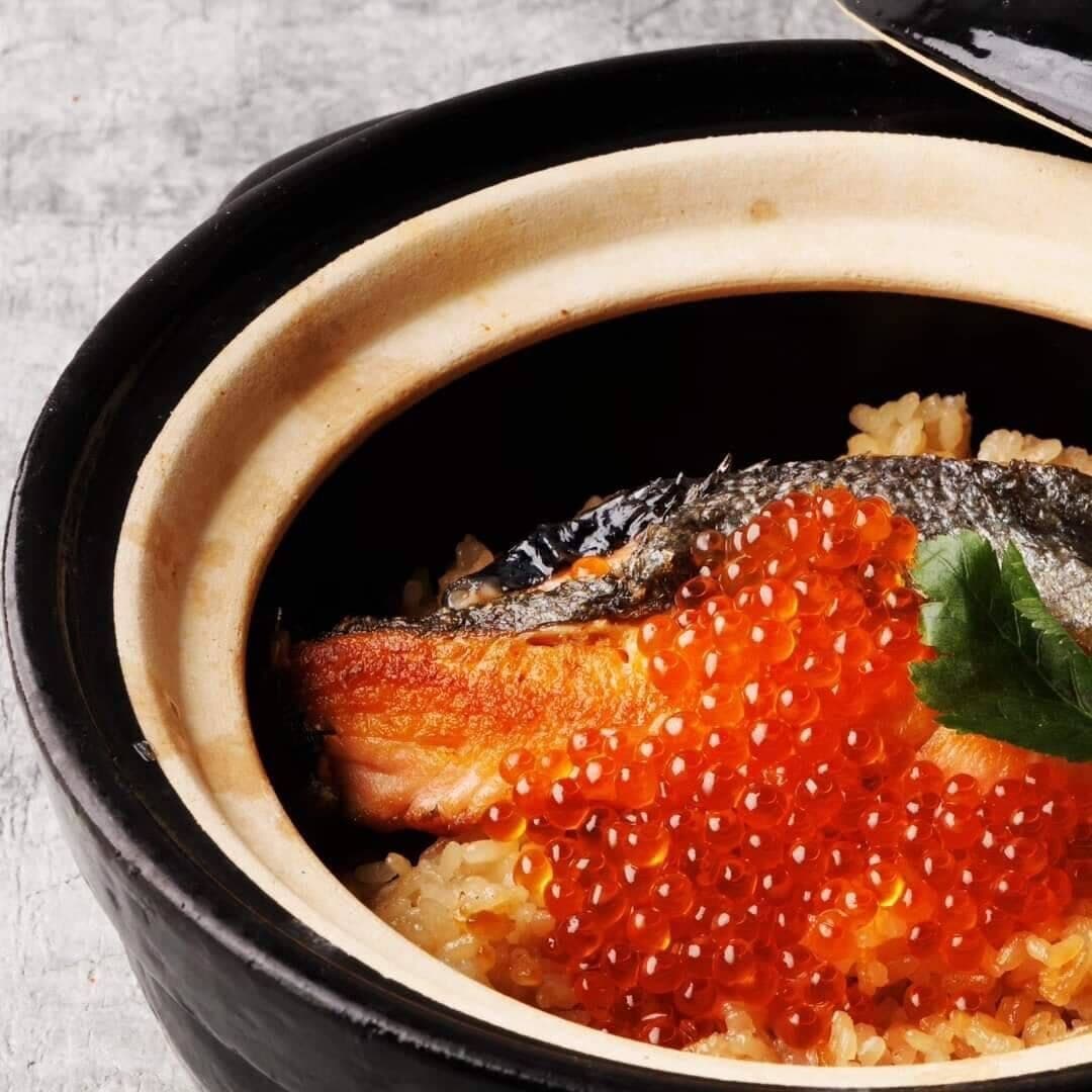 Ant'zの鮭といくらの土鍋ご飯