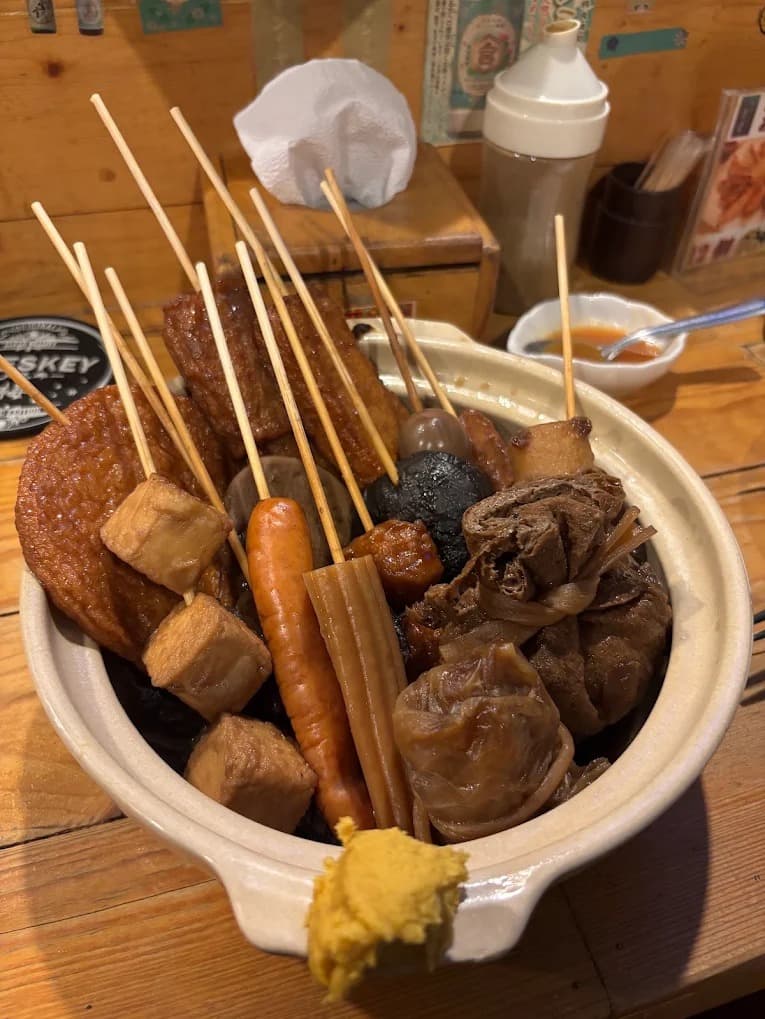 静岡おでん鍋の盛り合わせ