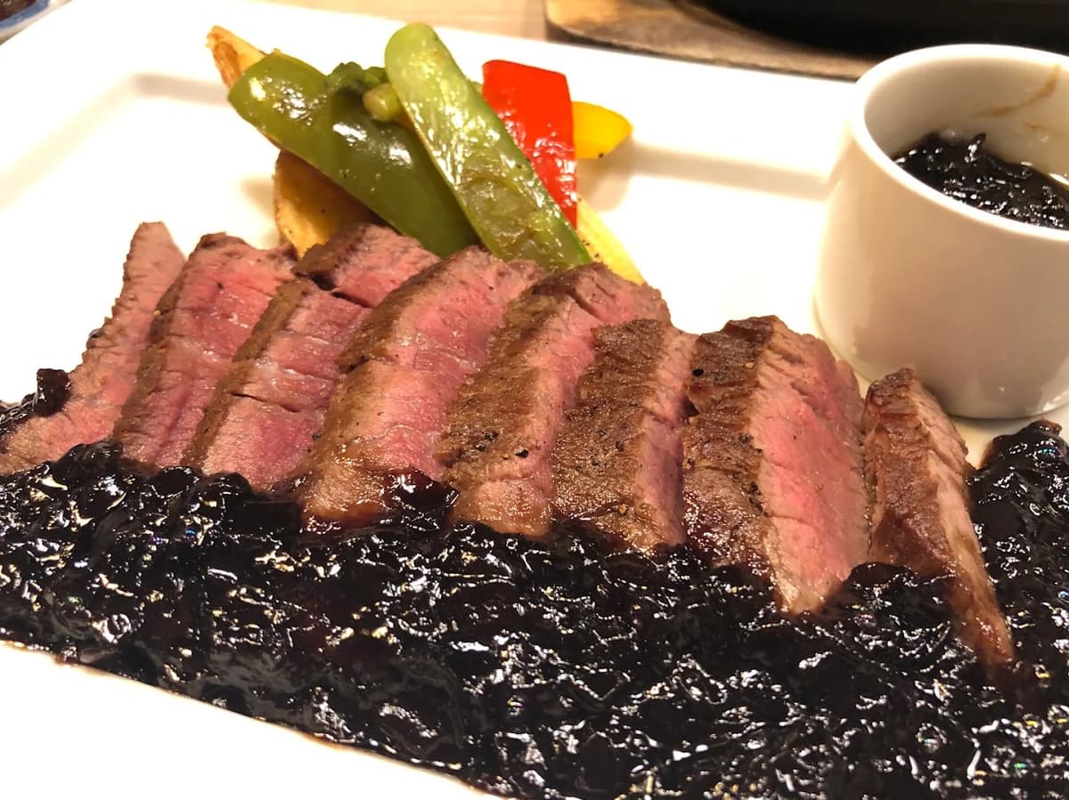 Kakurega Hanareの黒毛和牛ステーキ