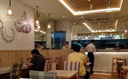 CoCo壱番屋 Lotus's Sukhumvit 50店の店内