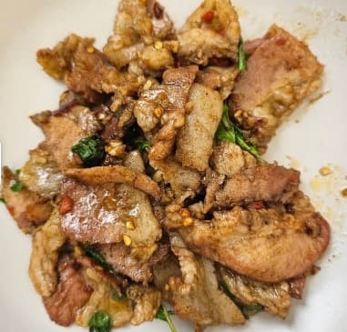 Phrao Phraoの炒め料理