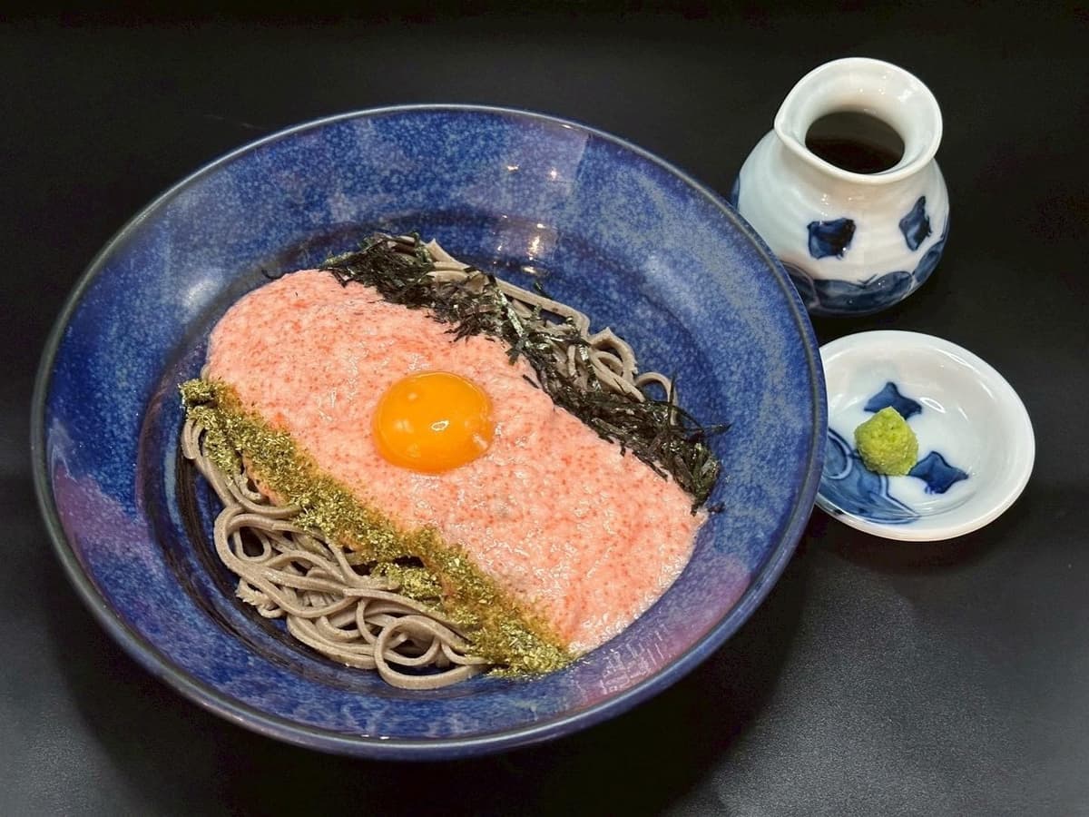 SOBA NOJIANの明太とろろ十割そば