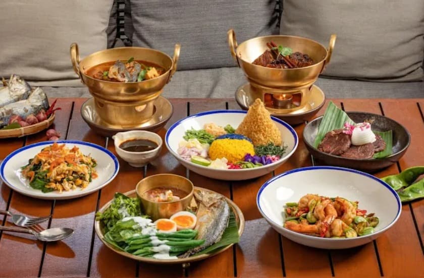 料理:幅広いシーンに対応するThe Siam Tea Roomのタイ料理