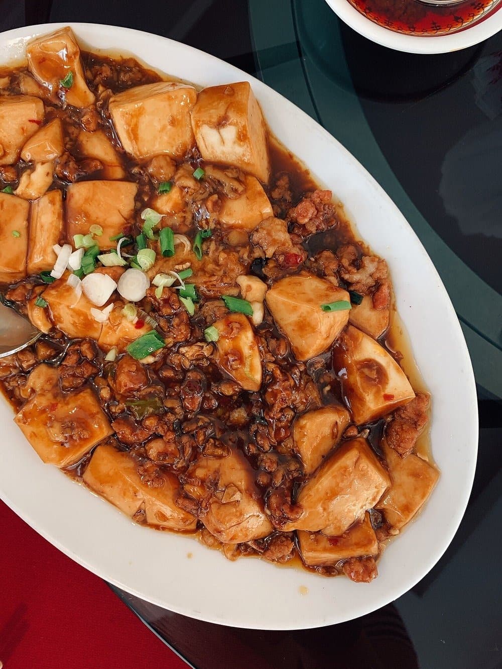 Grand Shanghaiの看板メニュー、麻婆豆腐