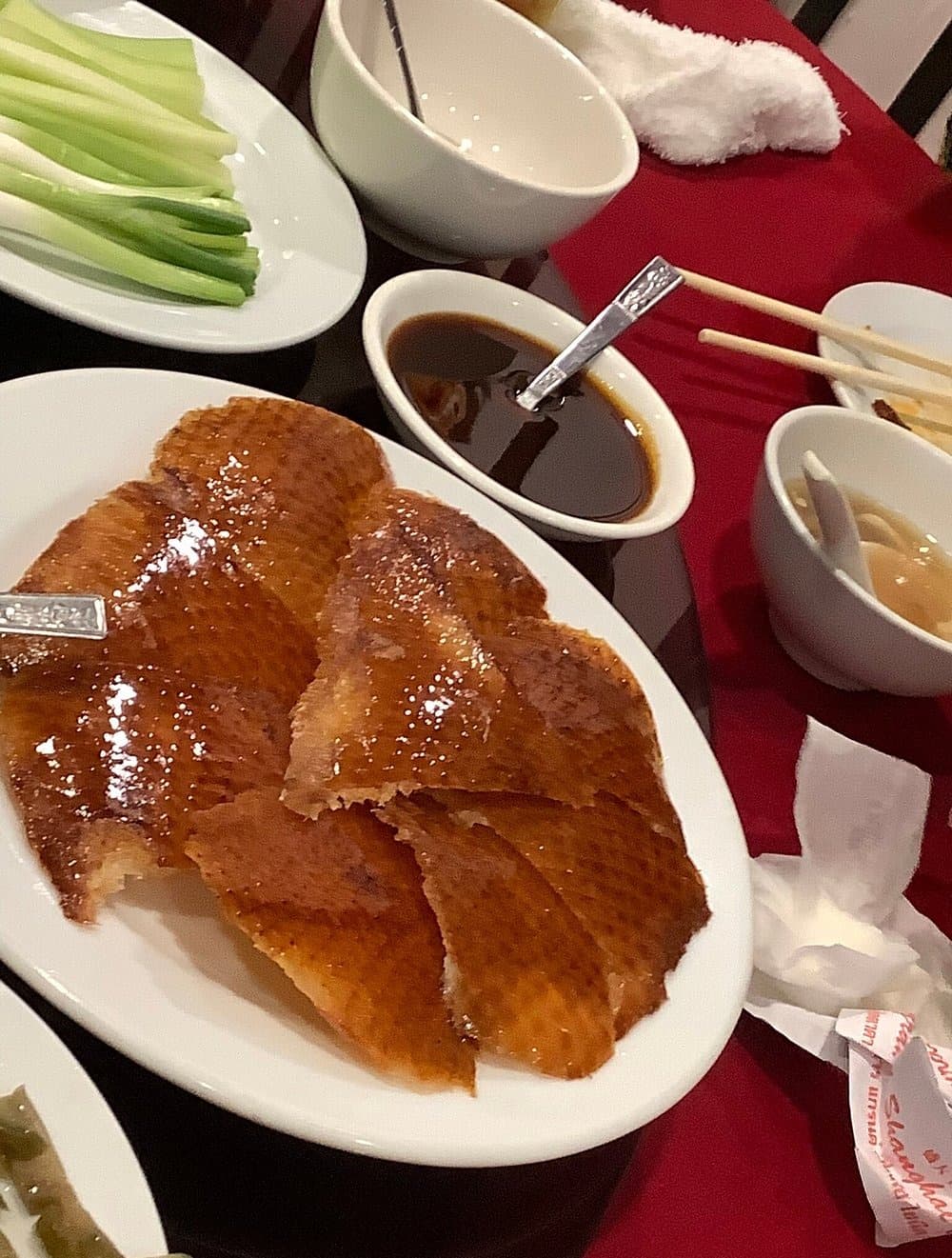 Grand Shanghai名物の北京ダック