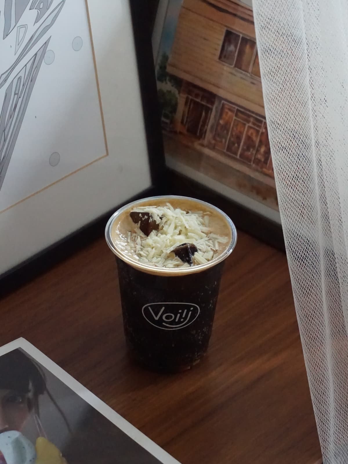 Voiij coffee and stuffのチョコレートドリンク