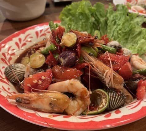 TALAY JAYの海鮮料理