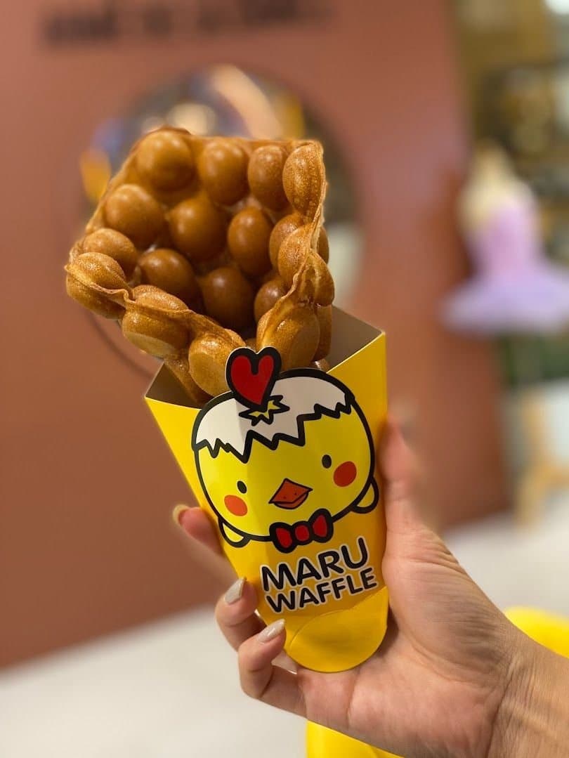 MARU WAFFLEのプレーン香港ワッフル
