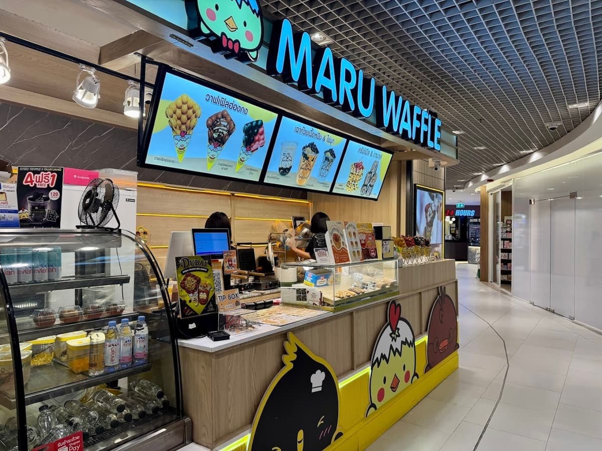 KRUFF x MARU WAFFLE สาขา Eigth ทองหล่อ