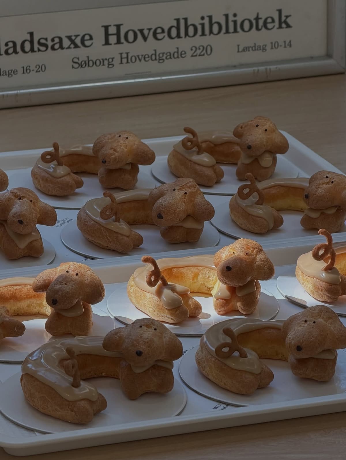 Woolloomooloo Bakeryの犬モチーフのシュークリーム