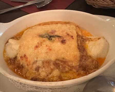 Via Vai "il Cortile"のラザニア