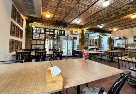 Pizza Papa Joeの店内