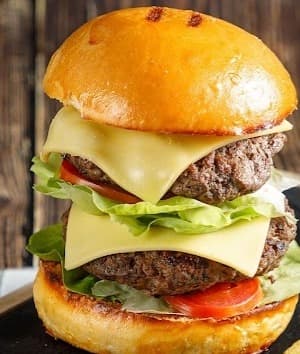Santa Monica Diner Bangkokのハンバーガー