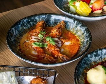 Greenhouse Restauraのnt & Terraceのシーフード料理
