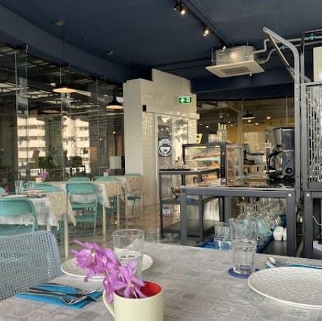 Mavi Restaurant Bangkokの店内席