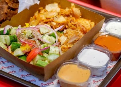 Berlin's Doner Kebabのサラダ