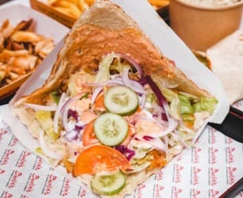 Berlin's Doner Kebabのサンドウィッチケバブ