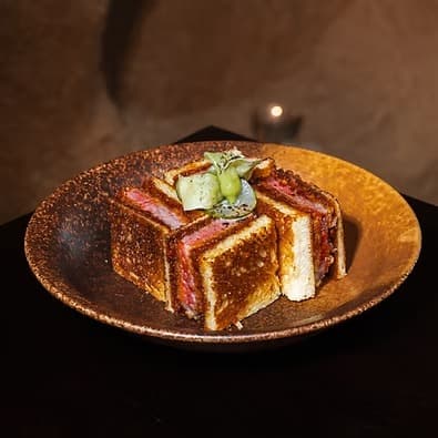 Sanctuary Bangkokのタイ和牛カツサンド