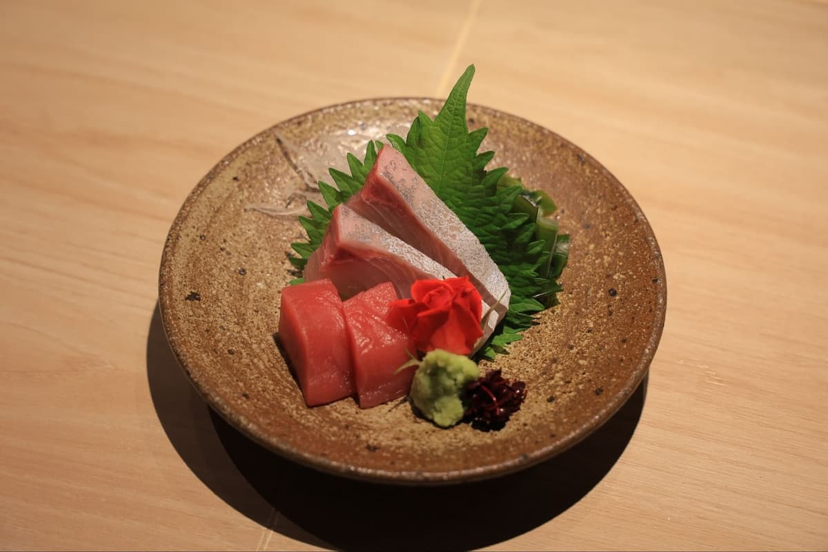 Sushi Sekijiの刺身盛り合わせ(マグロや白身魚)