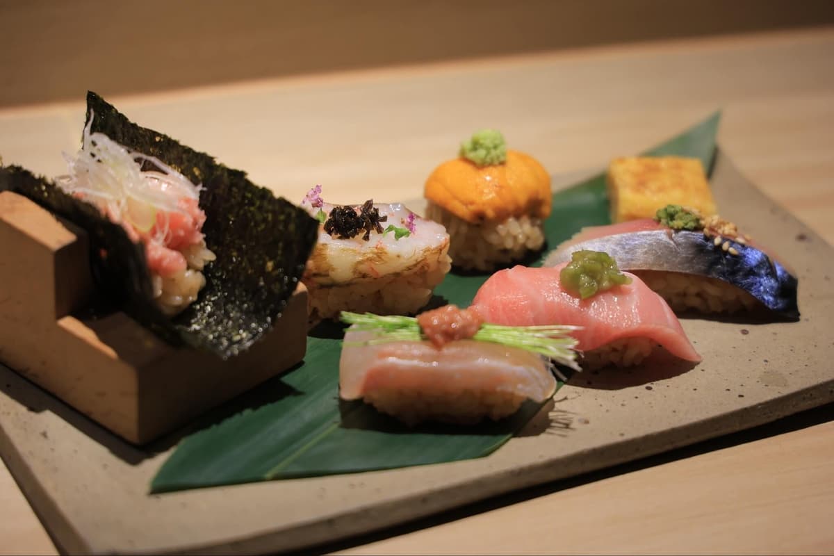 Sushi Sekijiの握り寿司盛り合わせ