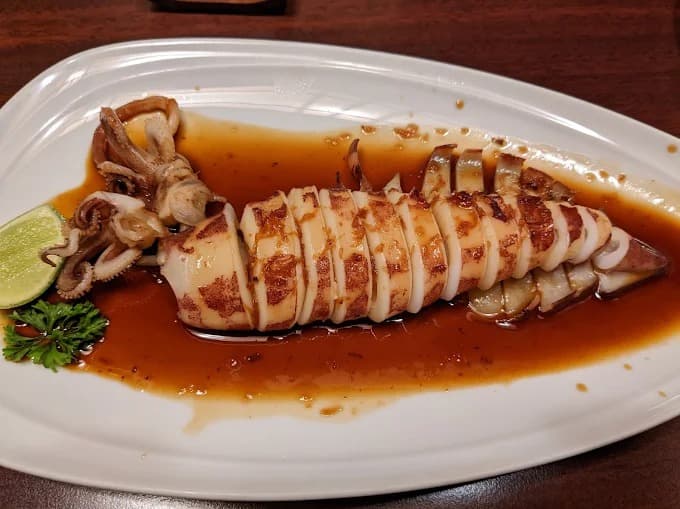 Matoi Sushiのイカ焼き