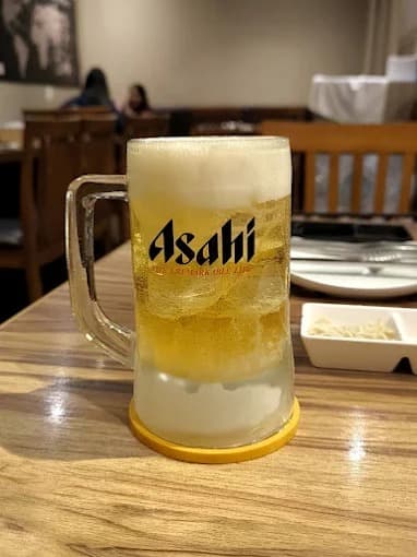 Asahiの生ビールジョッキ|Gyu-Kaku Japanese BBQ